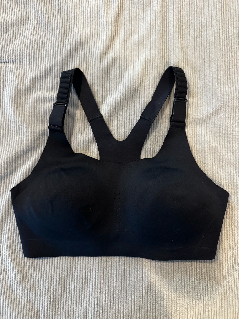Brooks Black Seamless Racerback Sports Bra